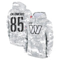 Punc W.Commanders #85 Chig Okonkwo Player Arctic Camo Limited Salute to Service Pullover Hoodies Game Stitched Jerseys