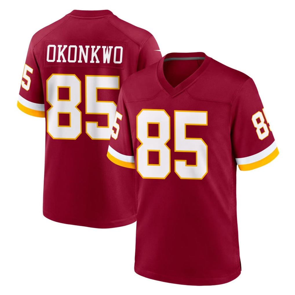Punc W.Commanders #85 Chig Okonkwo Player Burgundy Game Home Stitched Jerseys