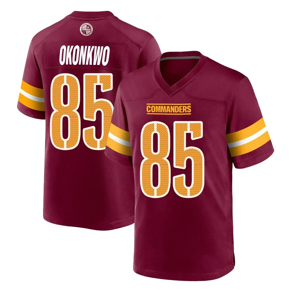 Punc W.Commanders #85 Chig Okonkwo Player Burgundy Home Game Stitched Jerseys