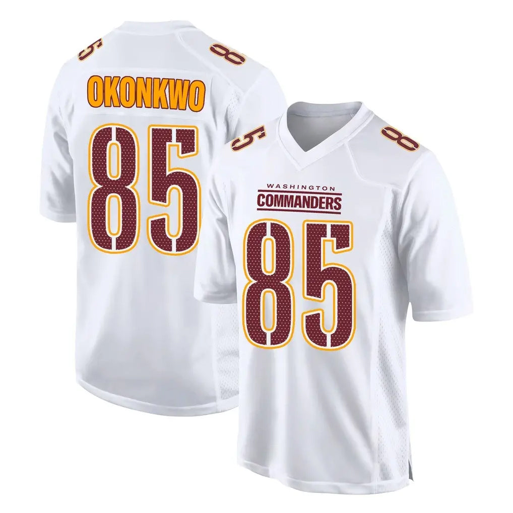 Punc W.Commanders #85 Chig Okonkwo Player White Tundra Fashion Home Game Stitched Jerseys