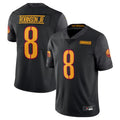 Punc W.Commanders #8 Brian Robinson Jr. Black Vapor Untouchable Limited American Stitched Jerseys