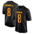 Punc W.Commanders #8 Brian Robinson Jr. Player Black Fashion Stitched Jerseys