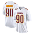 Punc W.Commanders #90 Charles Omenihu Player White Tundra Fashion Home Game Stitched Jerseys