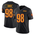 Punc W.Commanders #98 Odafe Oweh Player Black Limited Vapor F.U.S.E. Home Game Stitched Jerseys