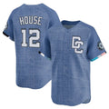 Punc W.Nationals #12 Brady House Player Blue Limited City Connect Stitched Jerseys