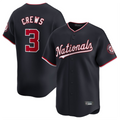 Punc W.Nationals #3 Dylan Crews Player Navy Limited Stitched Jerseys