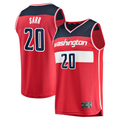 Punc W.Wizards #20 Alexandre Sarr Red Fast Break Replica Player Jerseys - Icon Edition