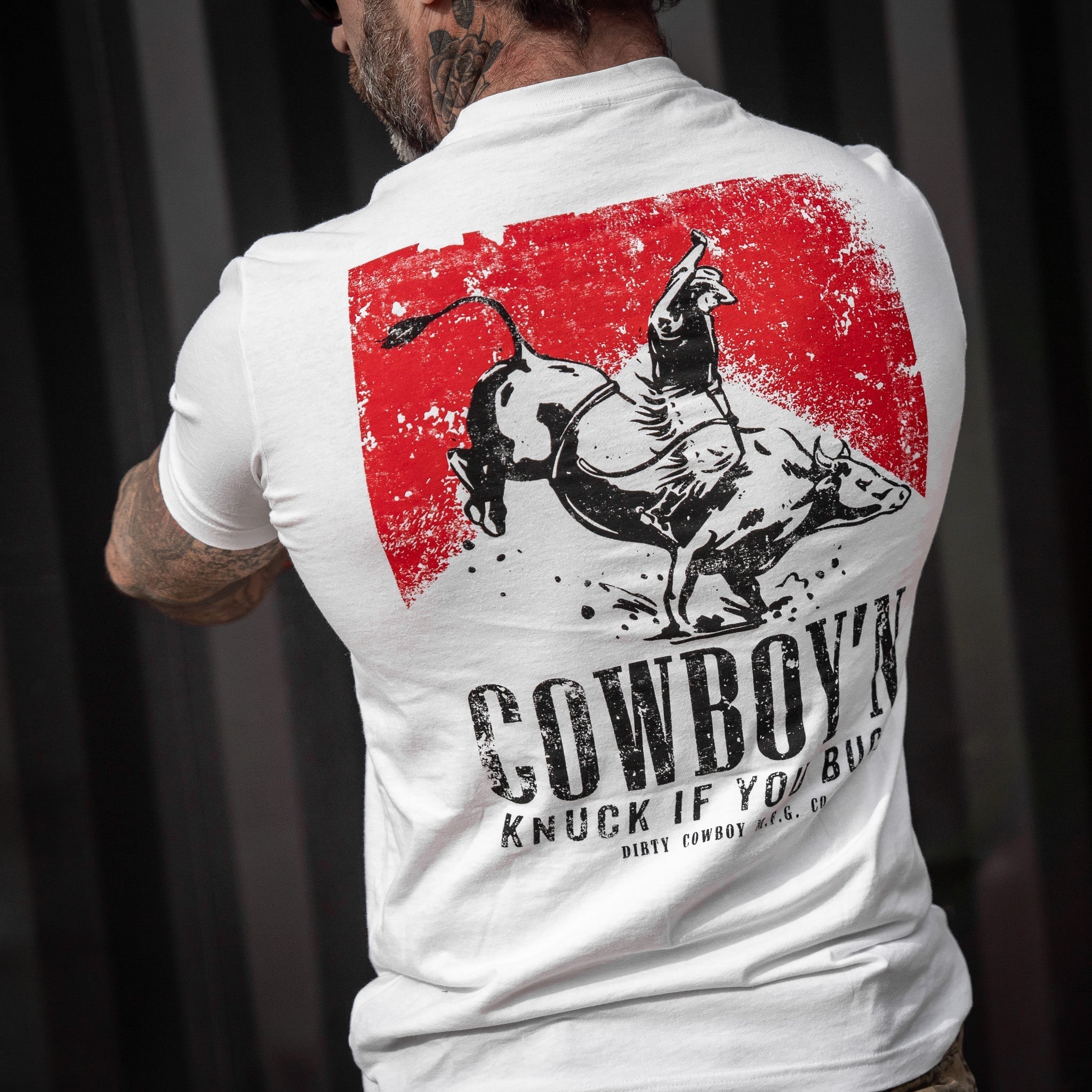 Crovyie cheap jerseys Ordering Cowboy'n Knuck If You Buck Rodeo Men's T-Shirt