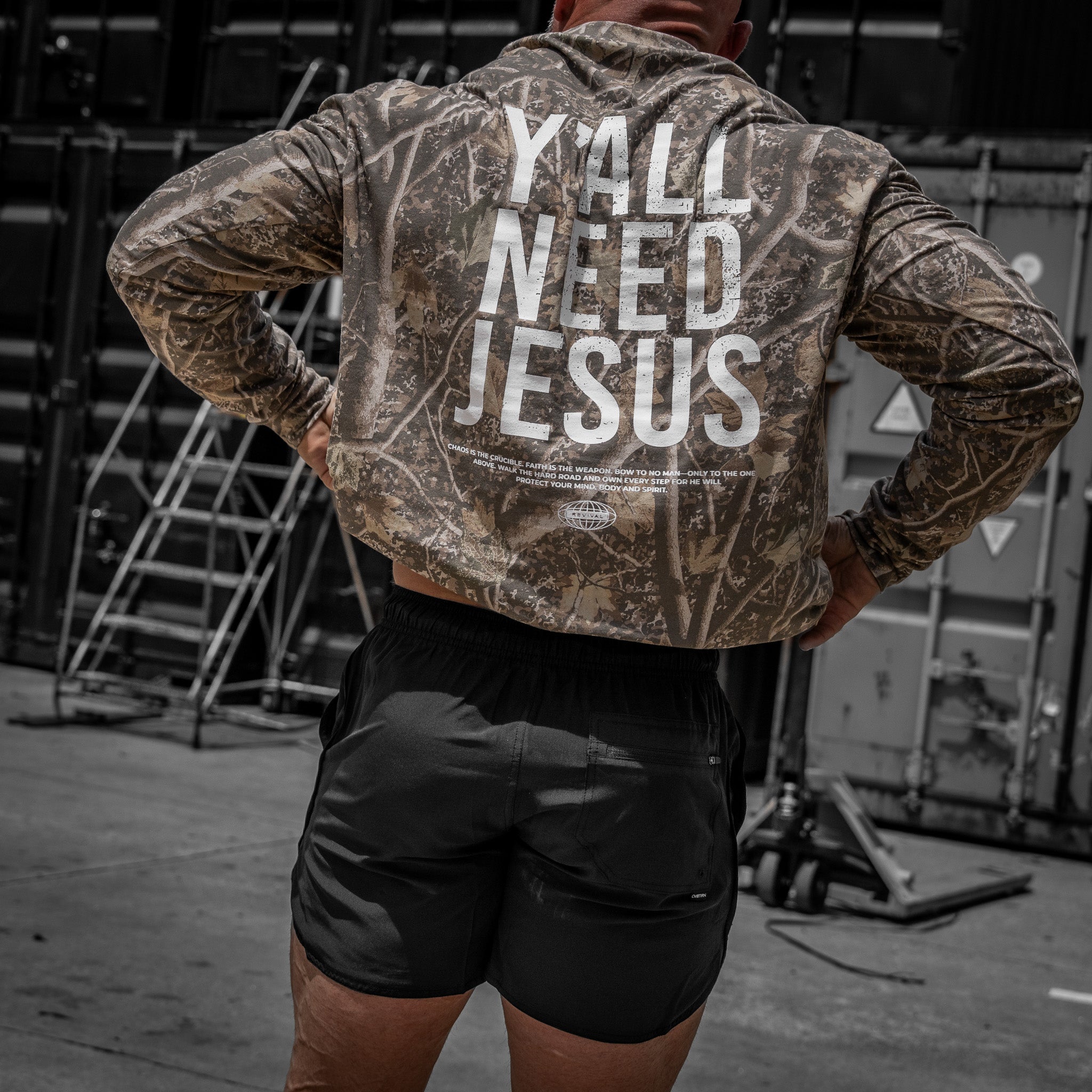 Crovyie cheap jerseys Ordering Y'all Need Jesus Men's Long Sleeve
