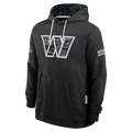 Punc W.Commanders Black 2026 Salute to Service Sideline Dri-FIT Pullover Hoodie Jerseys