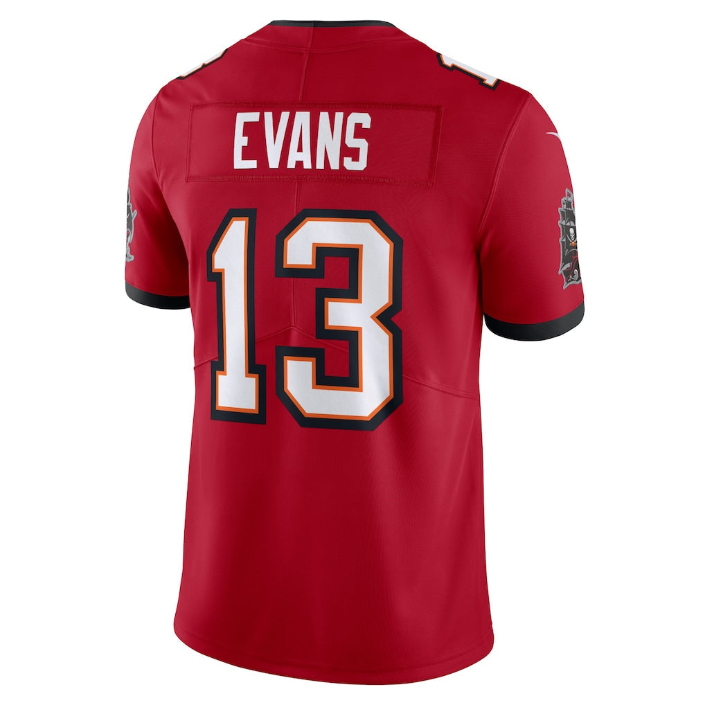 Punc TB.Buccaneers #13 Mike Evans Red Vapor Untouchable Limited Jersey
