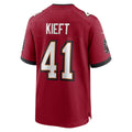 Punc TB.Buccaneers #41 Ko Kieft Red Game Player Jersey