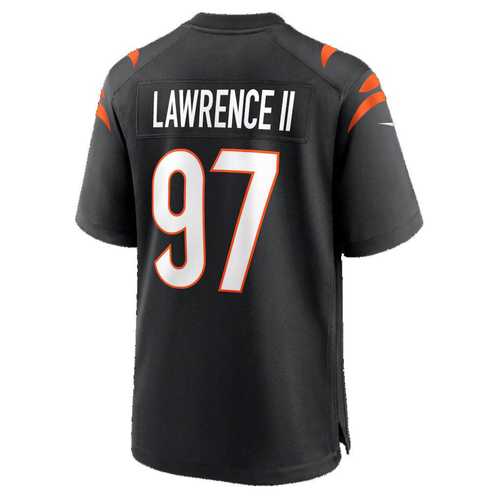 Punc C.Bengals #97 Dexter Lawrence II Black Game Stitched Jerseys