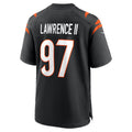 Punc C.Bengals #97 Dexter Lawrence II Black Game Stitched Jerseys