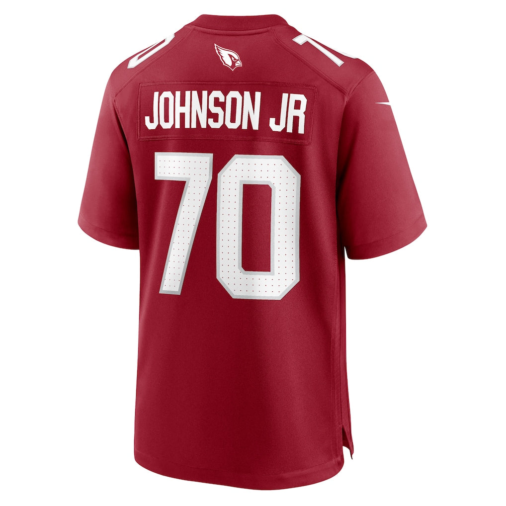 Punc A.Cardinals #70 Paris Johnson Jr. Cardinal Team Game Jersey