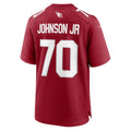 Punc A.Cardinals #70 Paris Johnson Jr. Cardinal Team Game Jersey