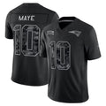 Punc NE.Patriots #10 Drake Maye Player Black Limited 2026 Salute to Service Home Game Stitched Jerseys