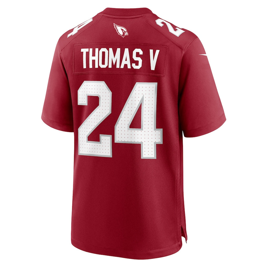 Punc A.Cardinals #24 Starling Thomas V Cardinal Team Game Jersey