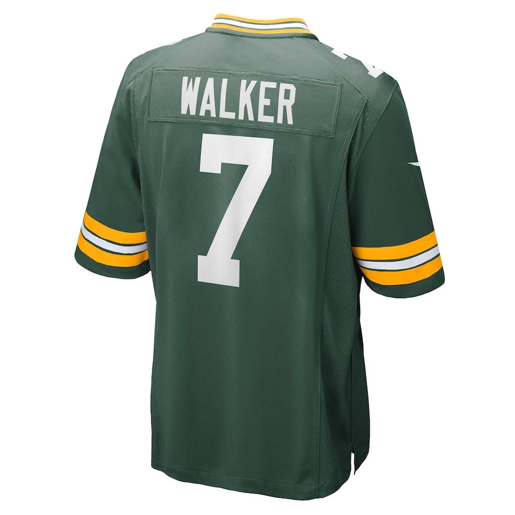 Punc GB.Packers #7 Quay Walker Green Player Game Jersey