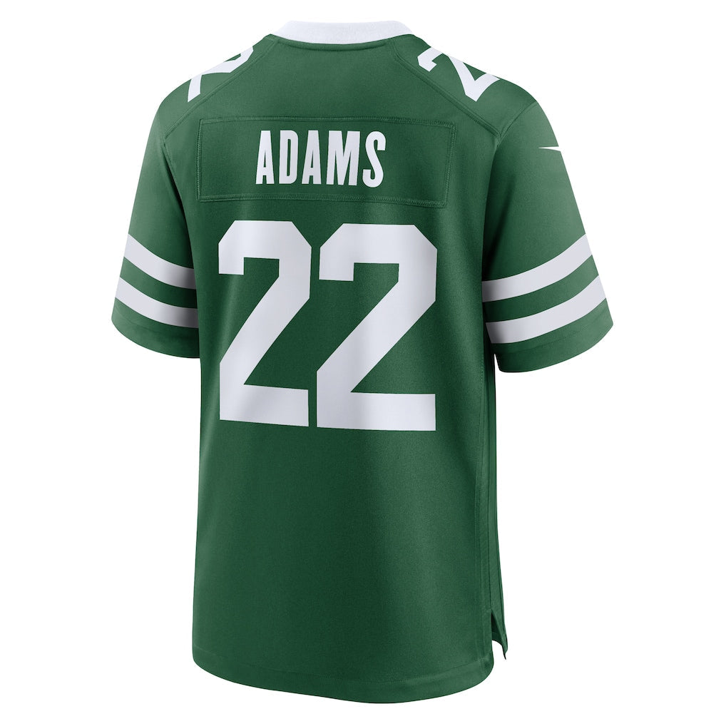 Punc NY.Jets #22 Tony Adams Legacy Green Team Game Jersey