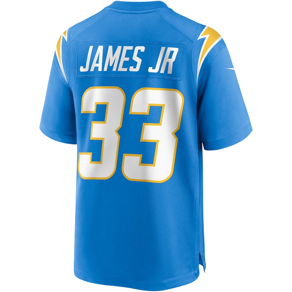 Punc LA.Chargers #33 Derwin James Powder Blue Player Game Jersey