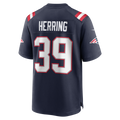 Punc NE.Patriots #39 Tyron Herring Navy Game Retired Player Jersey