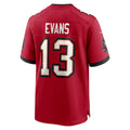 Punc TB.Buccaneers #13 Mike Evans Red 50th Season Team Game Jersey