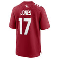 Punc A.Cardinals #17 Zay Jones Cardinal Team Game Jersey