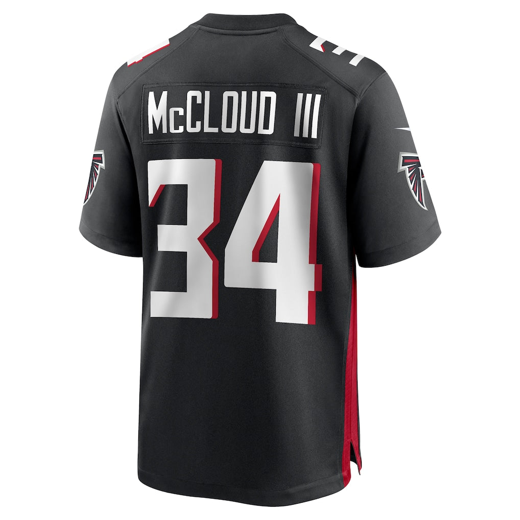 Punc A.Falcons #34 Ray-Ray McCloud III Black Retired Player Jersey