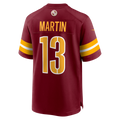 Punc W.Commanders #13 Tay Martin Burgundy Team Game Jersey