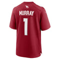 Punc A.Cardinals #1 Kyler Murray Cardinal Team Game Jersey