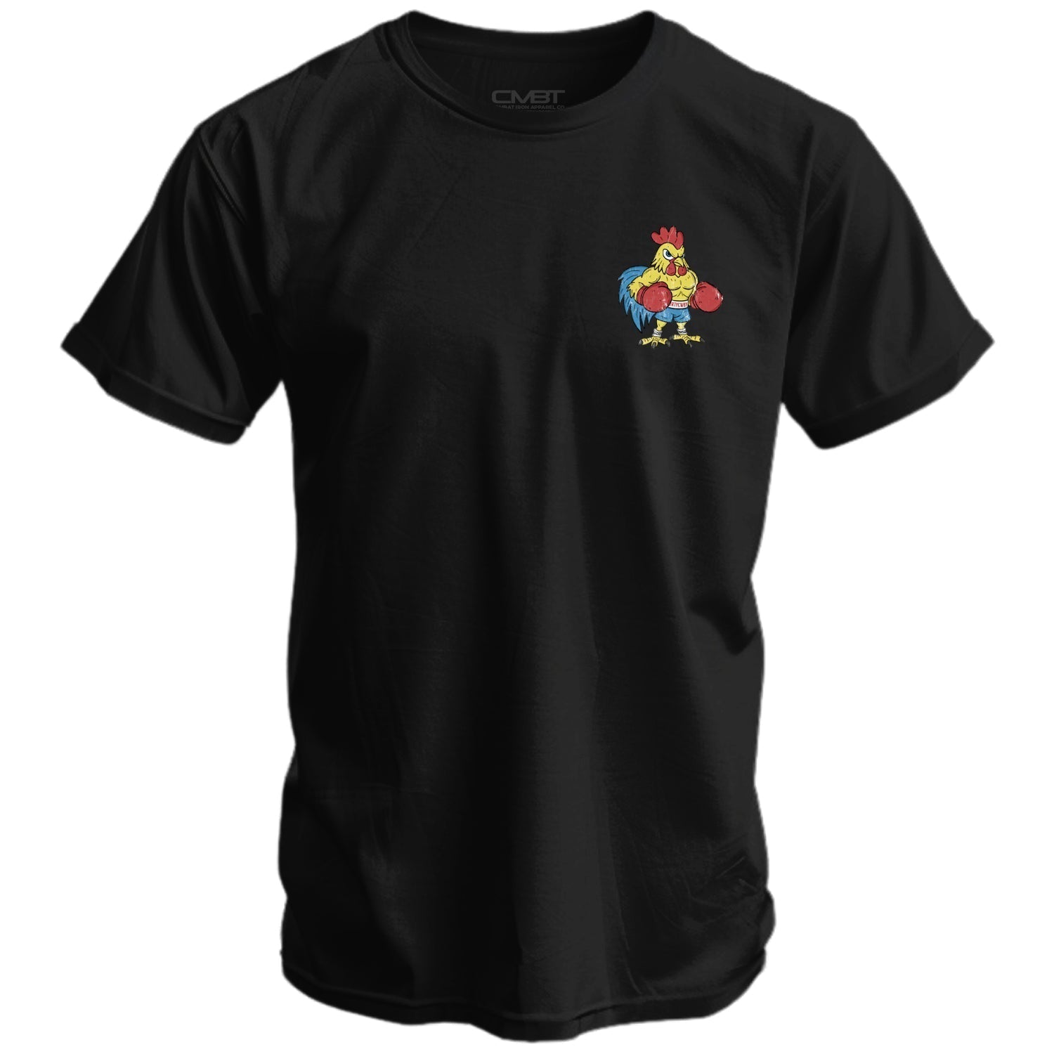Crovyie cheap jerseys Ordering Boxing Chicken Strong Men's T-Shirt