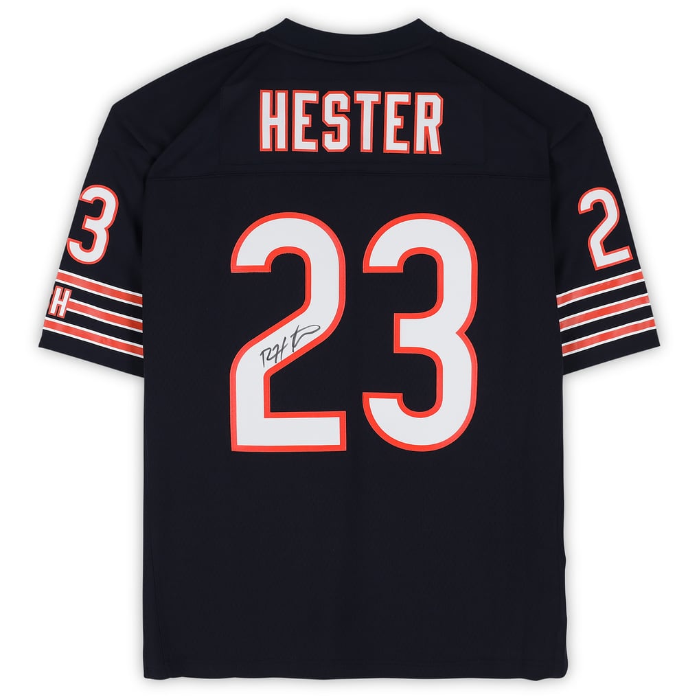 Punc C.Bears #23 Devin Hester Authentic Navy Mitchell & Ness 2006 Replica Jersey