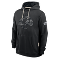 Punc LA.Rams Black 2026 Salute to Service Sideline Dri-FIT Pullover Hoodie Jerseys