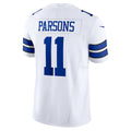 Punc D.Cowboys #11 Micah Parsons White Vapor F.U.S.E. Limited Jersey