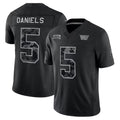 Punc W.Commanders #5 Jayden Daniels Player Black Limited 2026 Salute to Service Home Game Stitched Jerseys