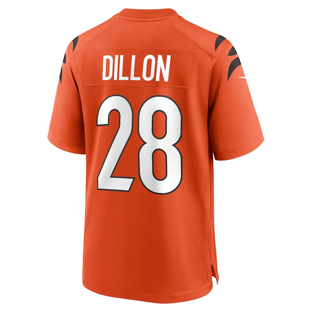 Punc C.Bengals #28 Corey Dillon Orange Retired Player Alternate Game Jersey
