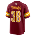 Punc W.Commanders #38 Chase Edmonds Burgundy Team Game Jersey