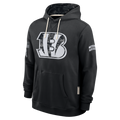 Punc C.Bengals Black 2026 Salute to Service Sideline Dri-FIT Pullover Hoodie Jerseys