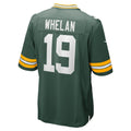 Punc GB.Packers #19 Daniel Whelan Green Game Jersey