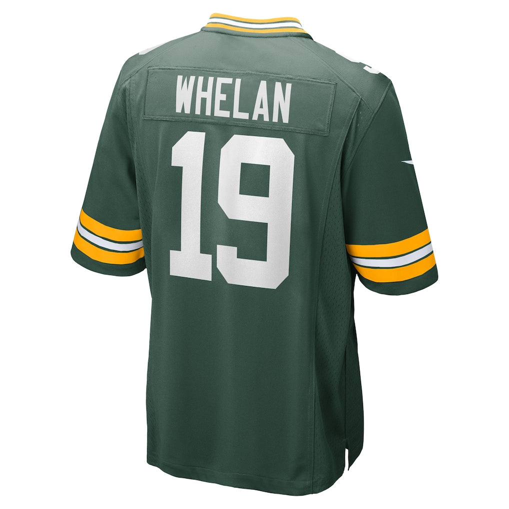 Punc GB.Packers #19 Daniel Whelan Green Game Jersey