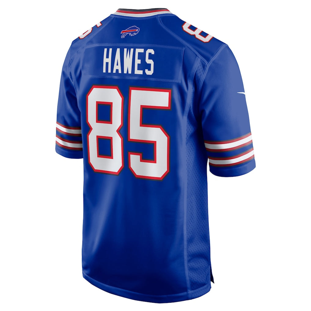 Punc B.Bills #85 Jackson Hawes Royal Team Game Jersey
