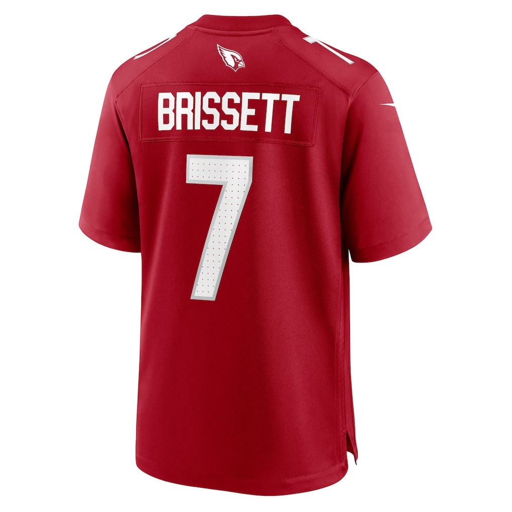 Punc A.Cardinals #7 Jacoby Brissett Cardinal Team Game Jersey