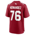 Punc A.Cardinals #76 Will Hernandez Cardinal Team Game Jersey