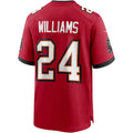 Punc TB.Buccaneers #24 Cadillac Williams Red Game Retired Player Jersey