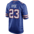 Punc B.Bills #23 Micah Hyde Royal Game Player Jersey