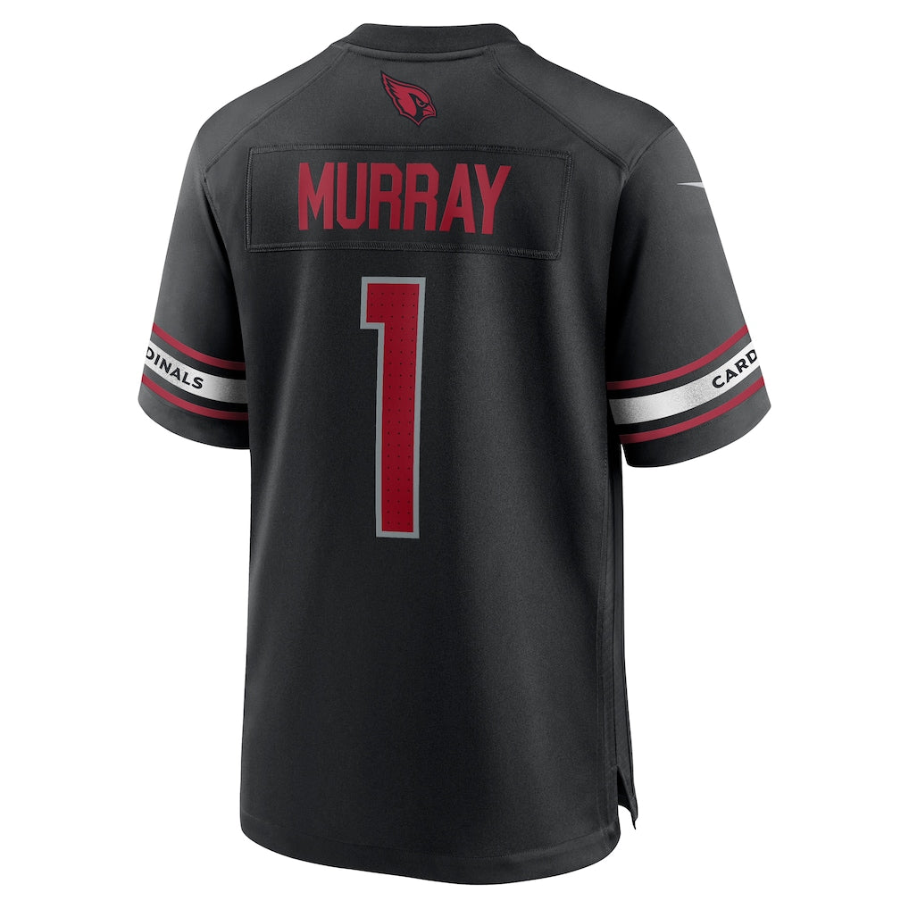 Punc A.Cardinals #1 Kyler Murray Black Team Game Jersey