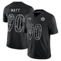 Punc P.Steelers #90 T.J. Watt Player Black Limited 2026 Salute to Service Home Game Stitched Jerseys