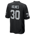 Punc LV.Raiders #30 Darnay Holmes Black Team Game Jersey