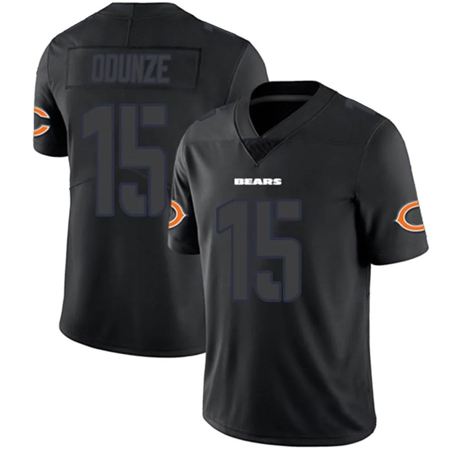 Punc C.Bears #15 Rome Odunze Player Legend Limited Black Game Stitched Jerseys